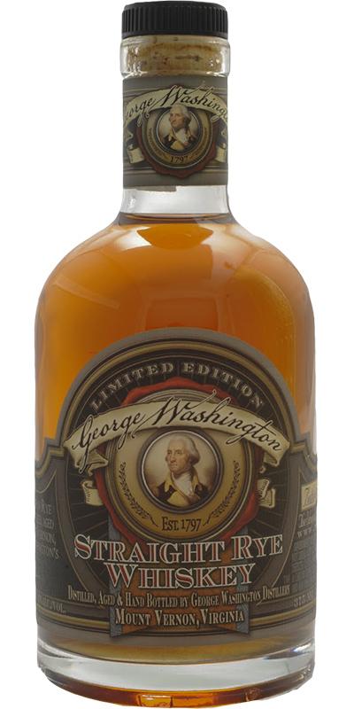 George Washington 02-year-old  Straight Rye Whiskey