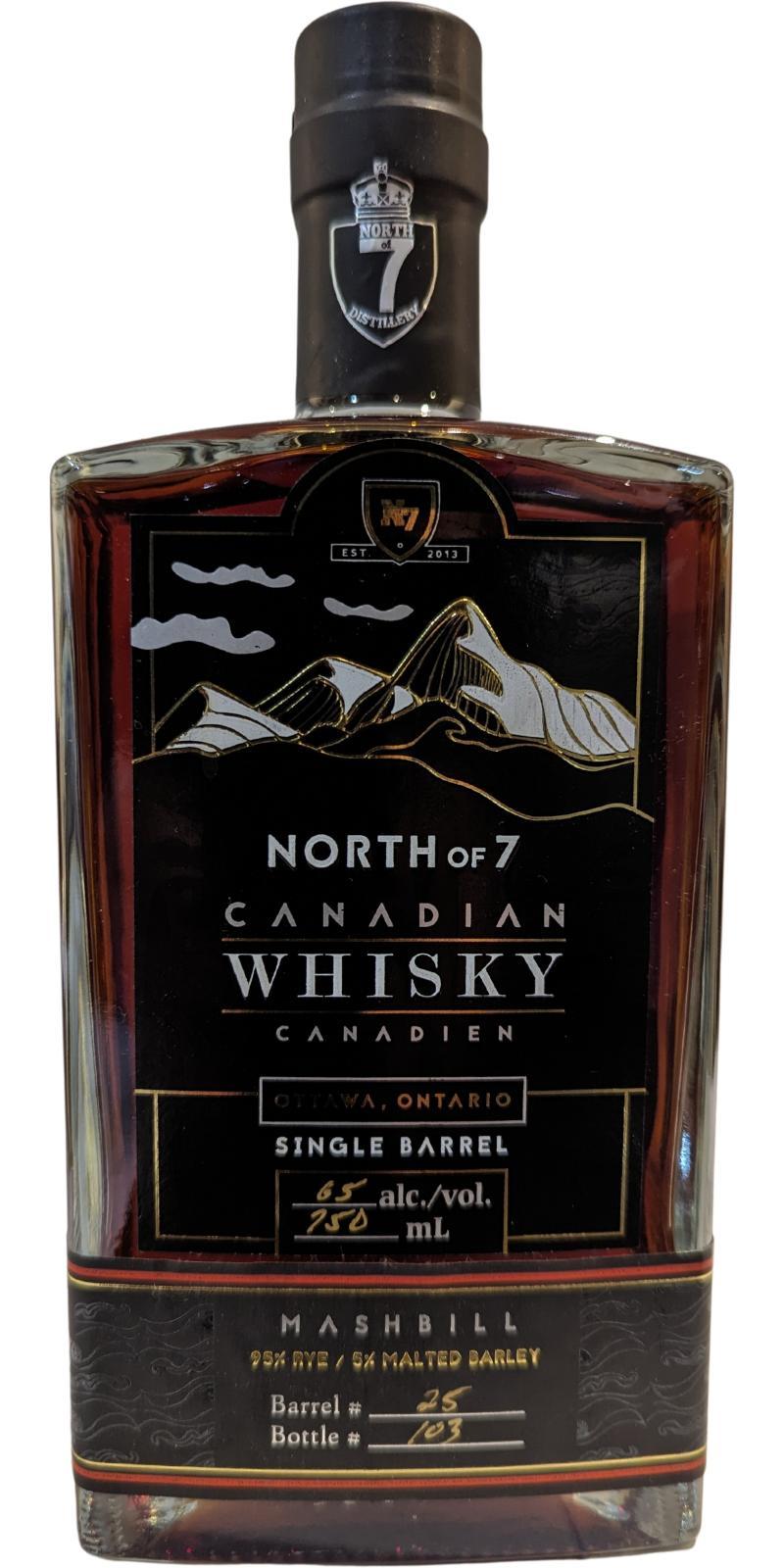 North of 7 2016  Single Barrel