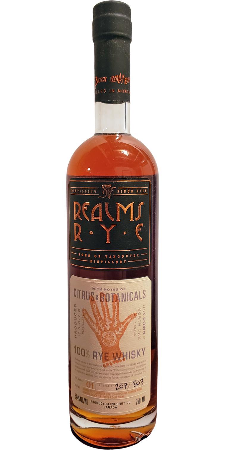 Sons of Vancouver Realms of Rye  Release 01