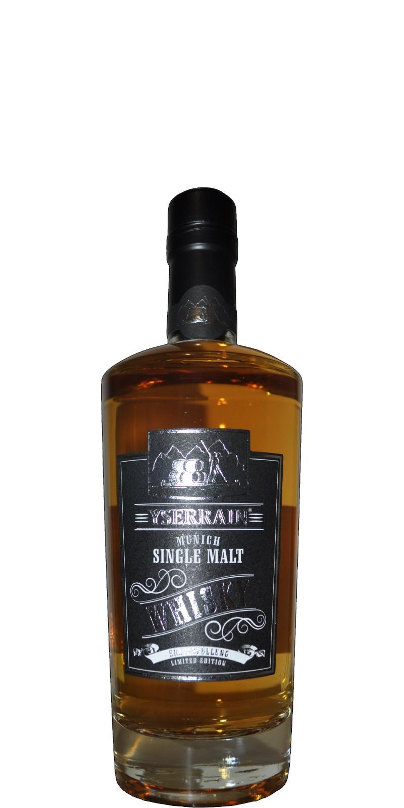 Yserrain Munich Single Malt Whisky  Erstabfüllung - Limited Edition