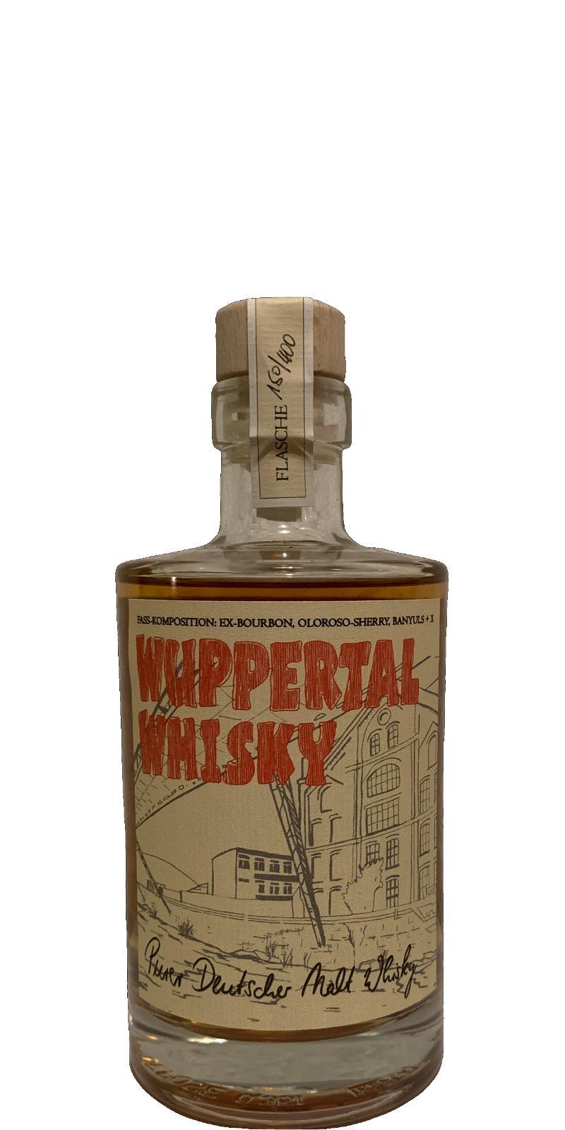 Wuppertal Whisky Purer Deutscher Malt Whisky