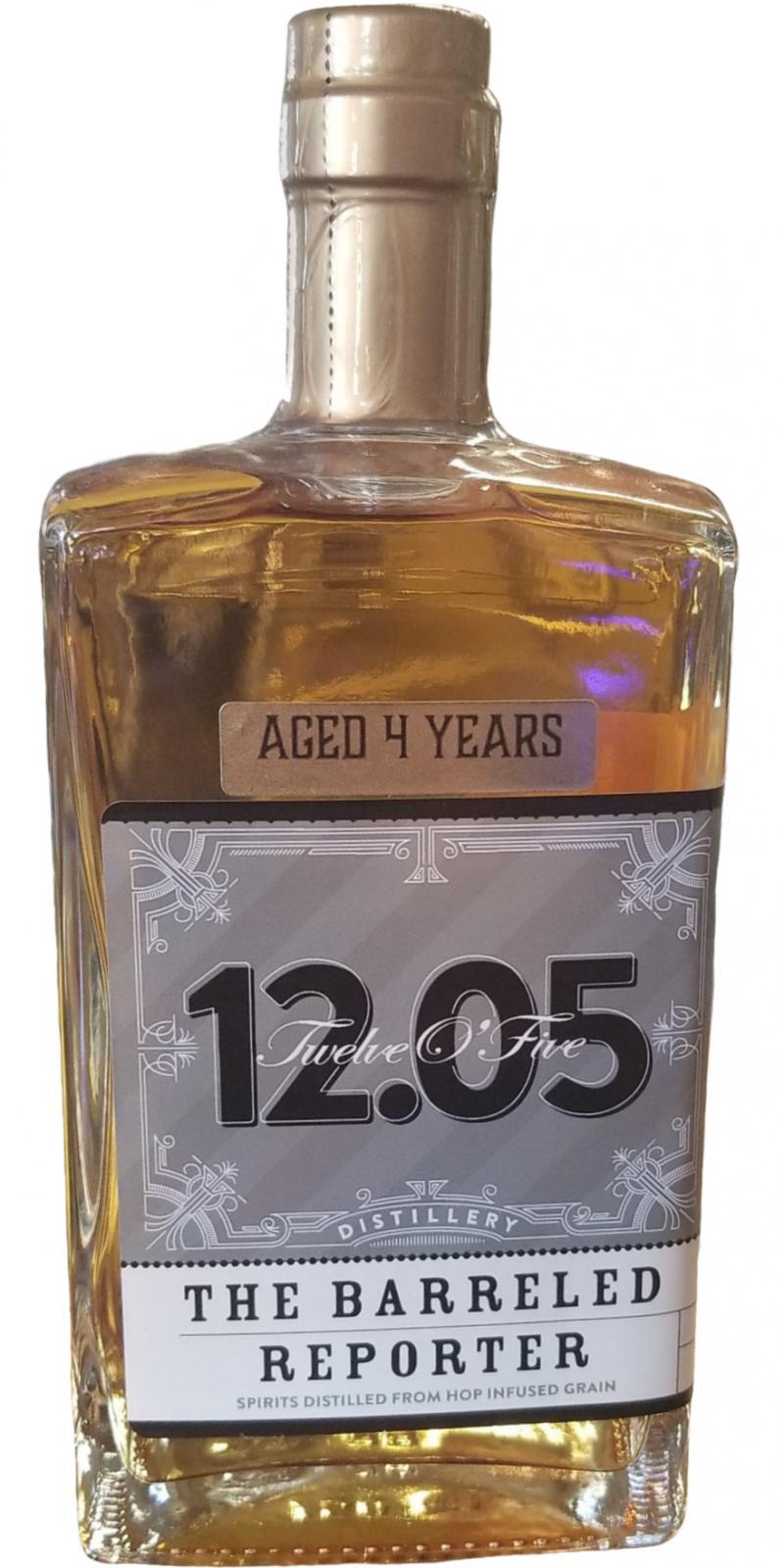 12.05 The Barreled Reporter