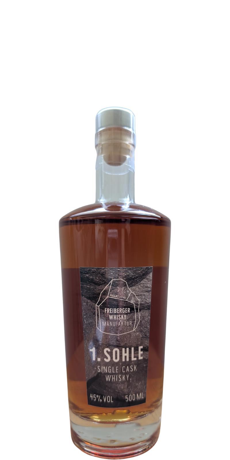 Freiberger Whisky Manufaktur 2019  1. Sohle