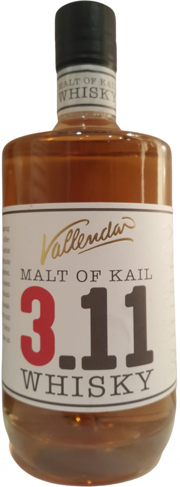 Malt of Kail 2010  3.11 Whisky