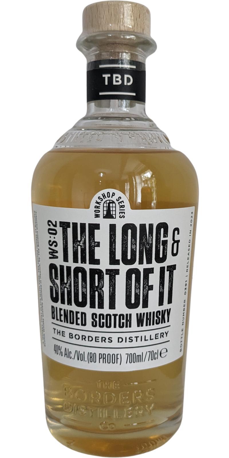 The Borders Distillery WS:02 The Long & Short of it  Workshop Series