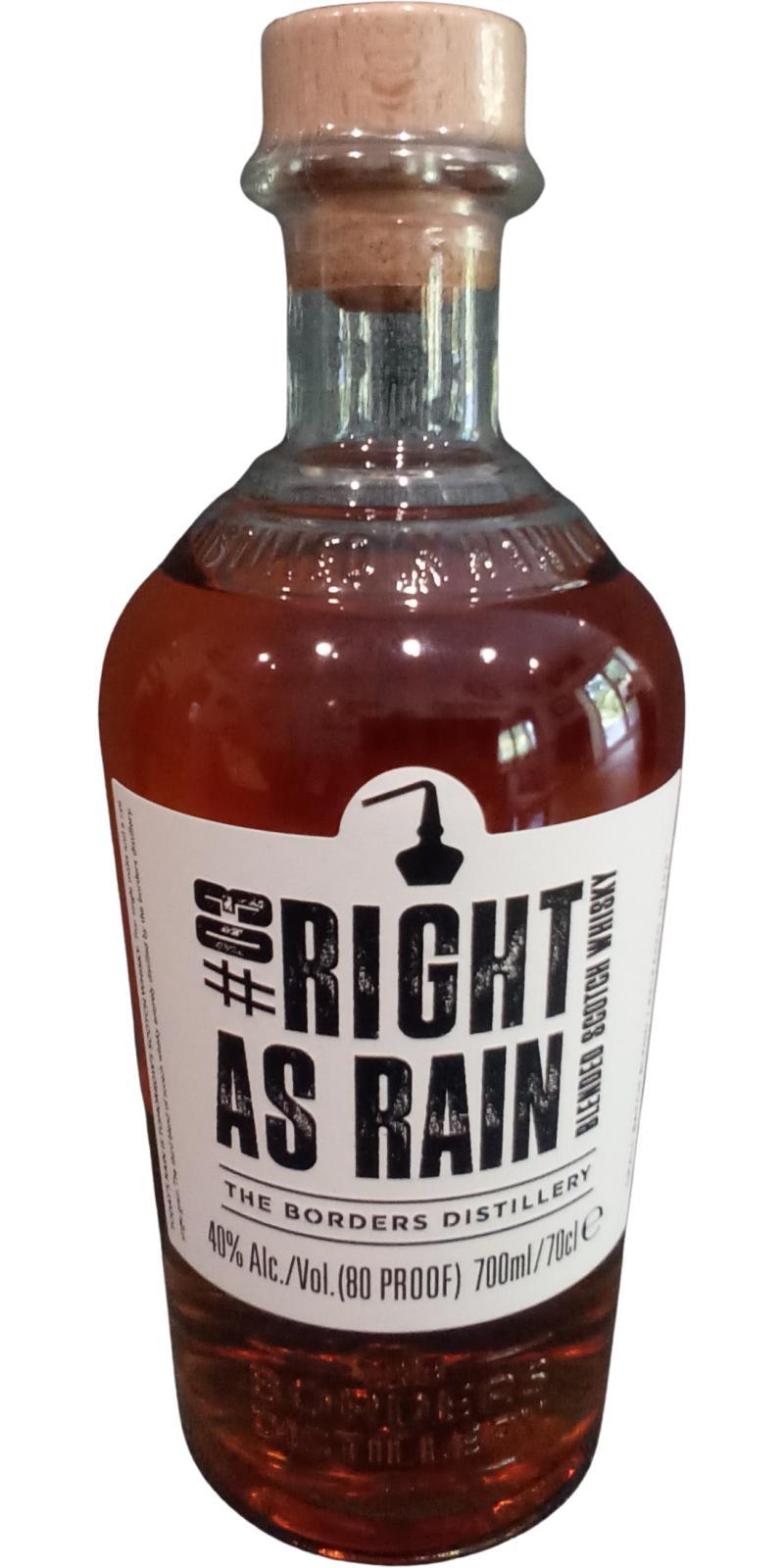 The Borders Distillery WS:03 Right as Rain