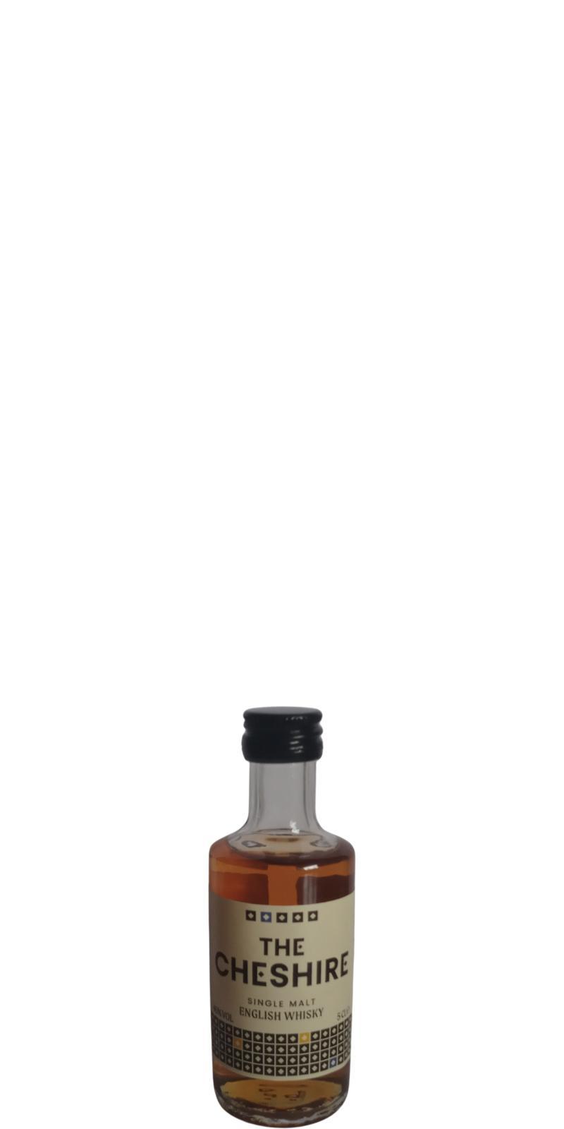 The Cheshire Single Malt English Whisky  Miniature