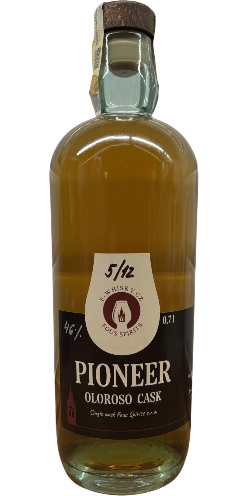 Agnes 2022  Pioneer Oloroso Cask