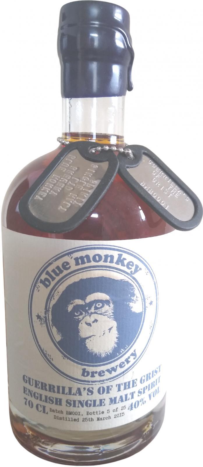 Blue Monkey English Single Malt Spirit