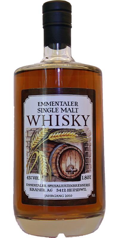 Brennerei Kramer 2010  Emmentaler Single Malt