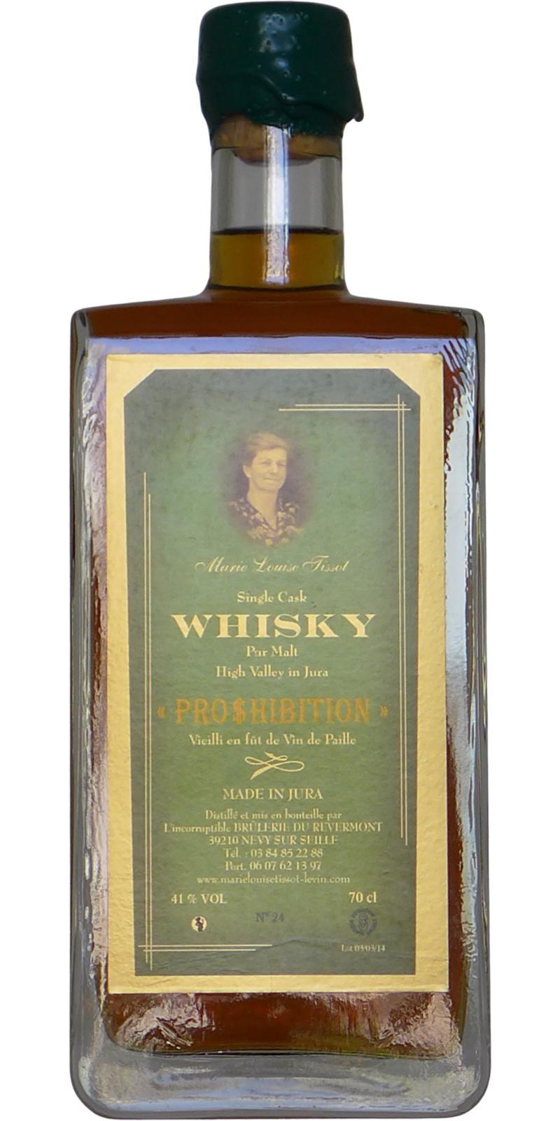 Marie Louise Tissot Prohibition