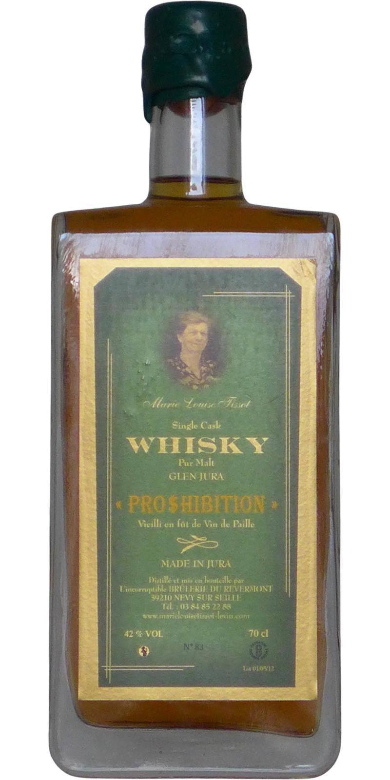 Marie Louise Tissot Prohibition