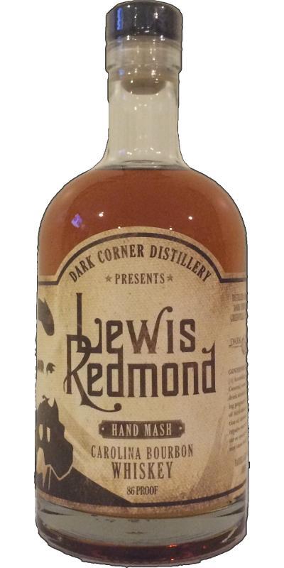 Dark Corner Lewis Redmond Carolina Bourbon Whiskey