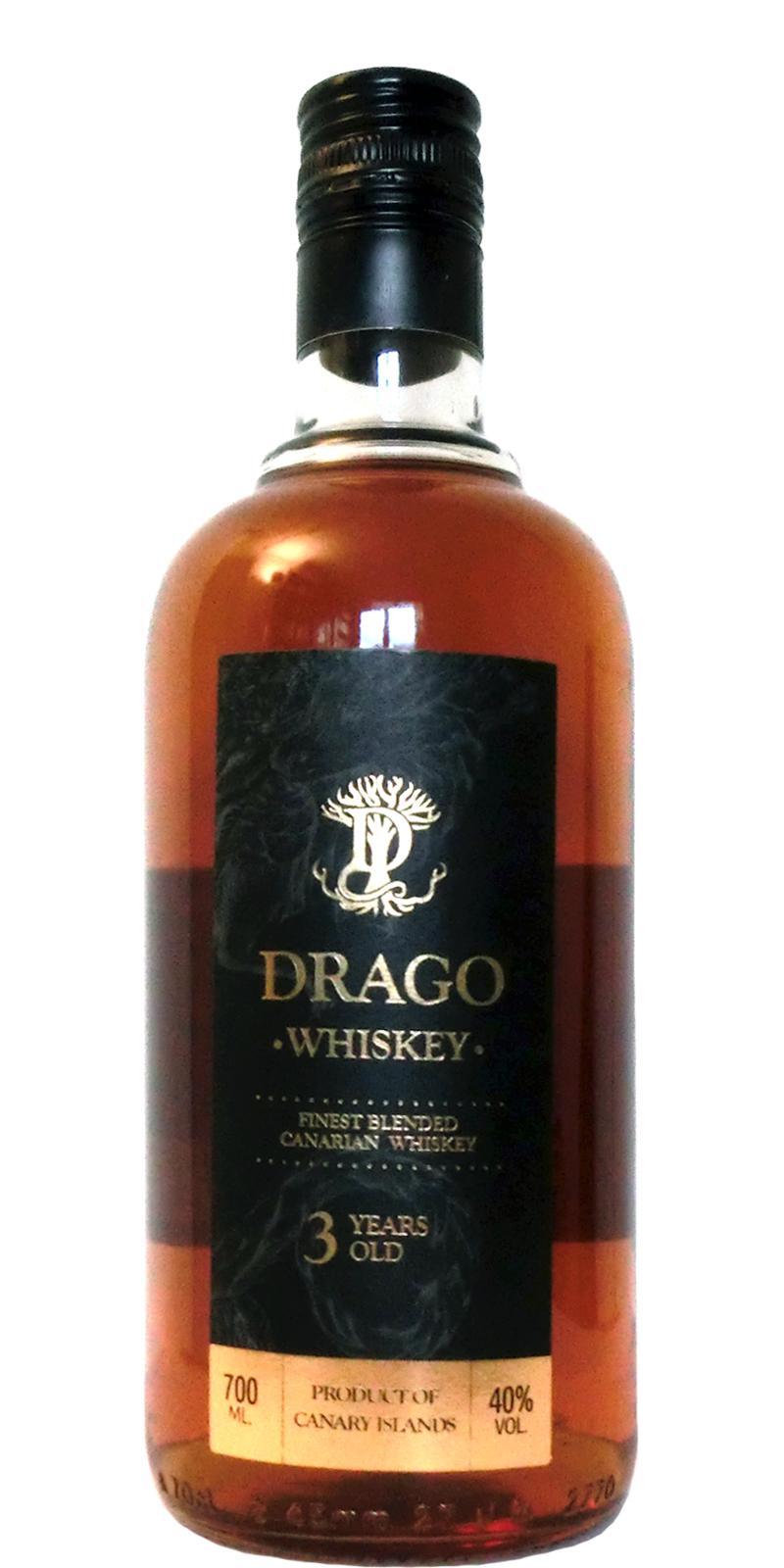 Drago 03-year-old  Finest Blended Canarian Whiskey