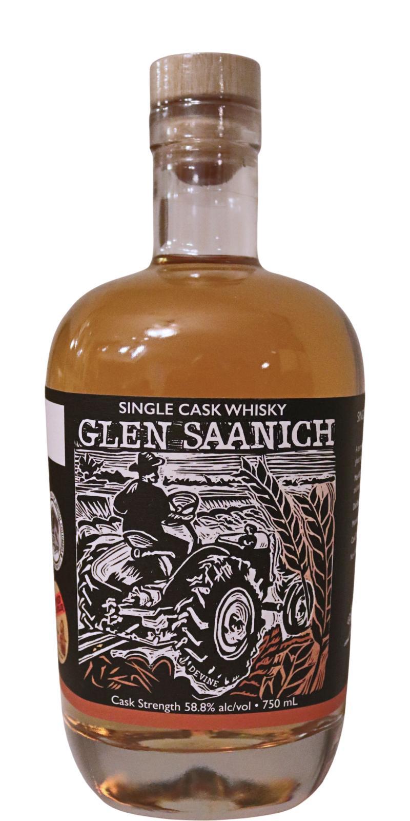 Glen Saanich 2017  Single Cask - Cask Strength