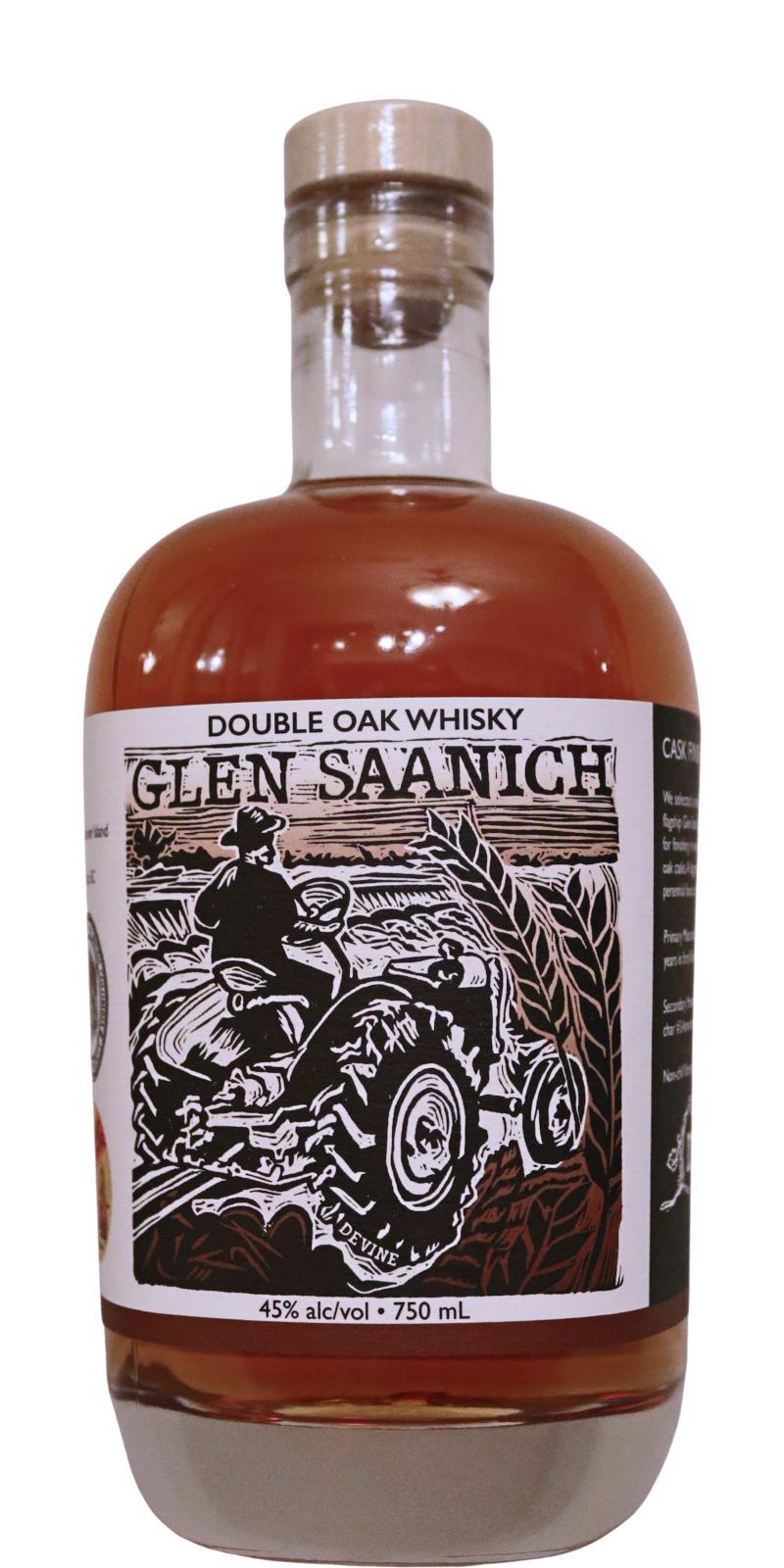 Glen Saanich Single Malt Whisky  Cask Finish Series