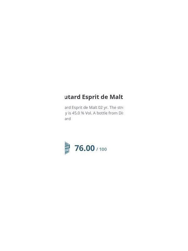 Moutard Esprit de Malt