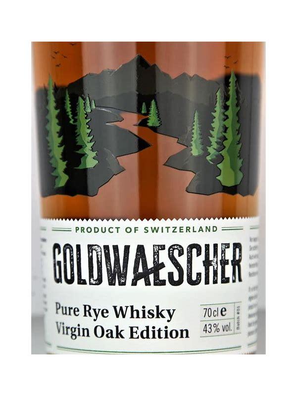 Goldwaescher Pure Rye Whisky  Virgin Oak Edition