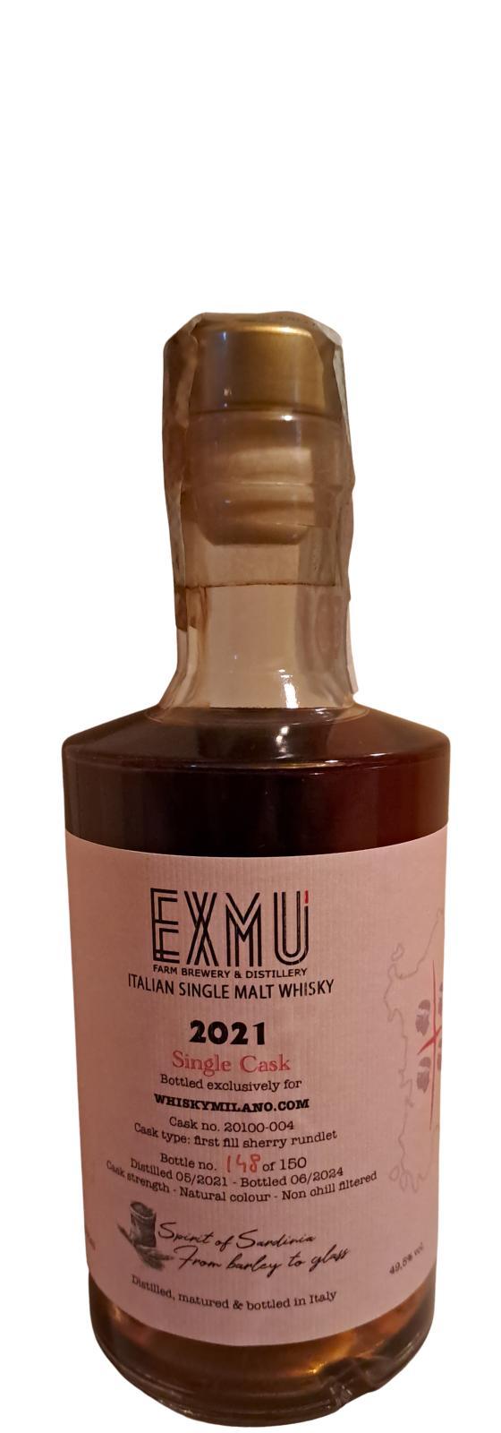 Exmu 2021  Single Cask