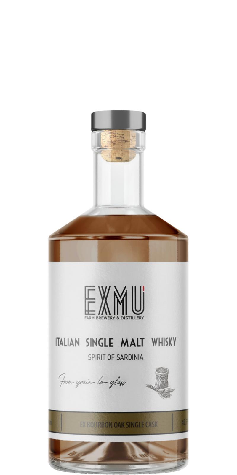 Exmu Italian Single Malt Whisky  Spirit of Sardinia