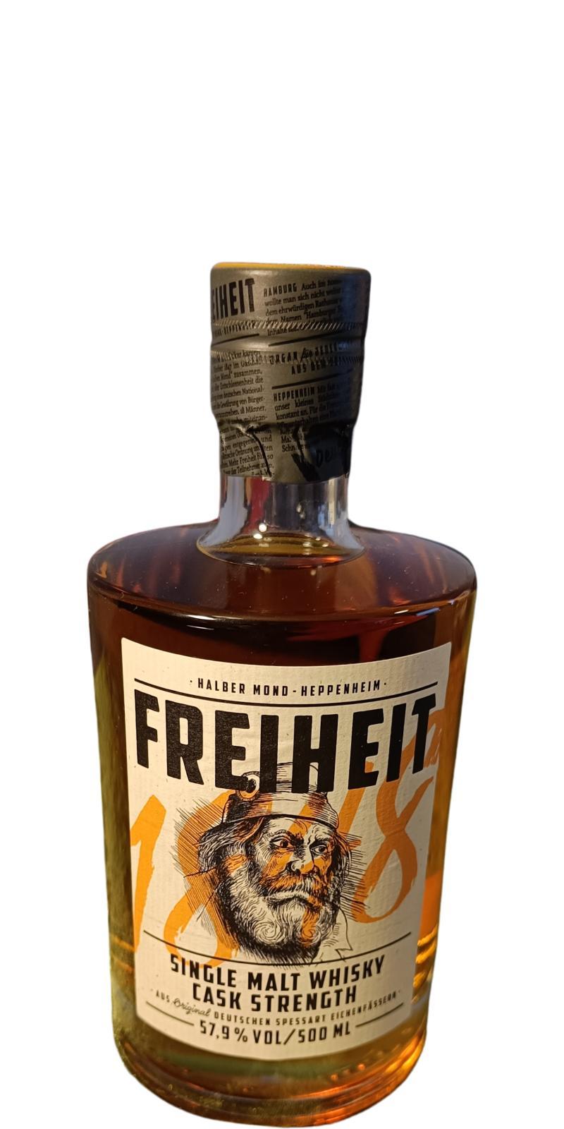 Freiheit 1848 Single Malt Whisky  Cask Strength
