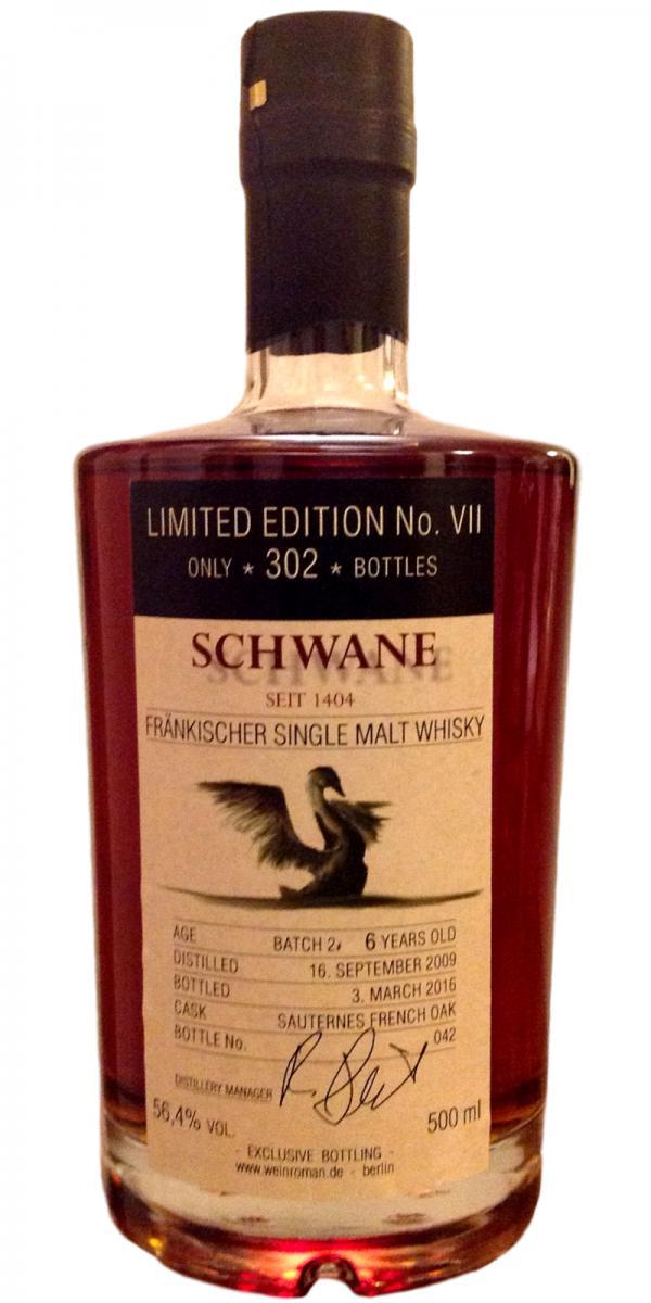 Schwane Destillerie 2009  Limited Edition No. VII