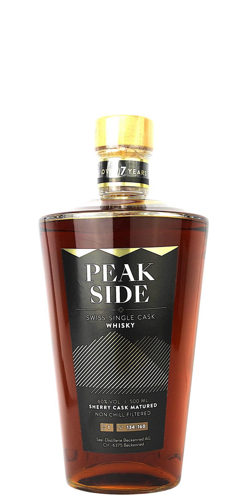 Peak Side 07-year-old  Swiss Single Cask Whisky