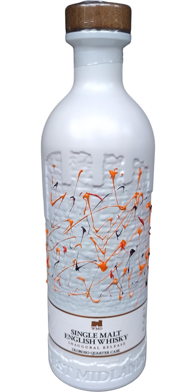 West Midlands Distillery Single Malt English Whisky  Inaugural Release