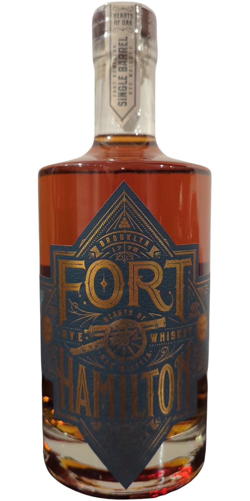 Fort Hamilton 04-year-old  Single Cask Rye Whisky