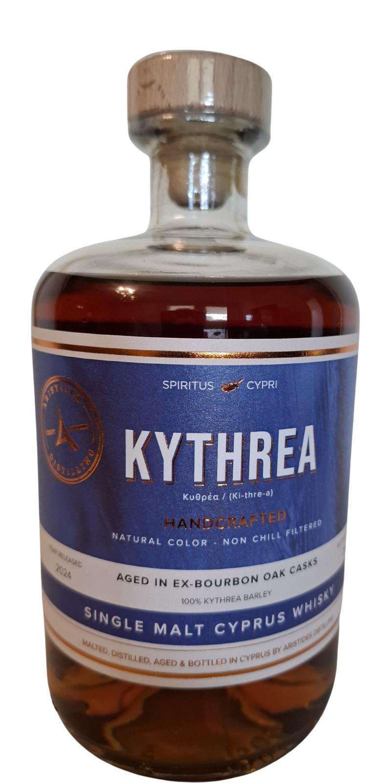 Aristides 2021  Kythrea Single Malt Cyprus Whisky