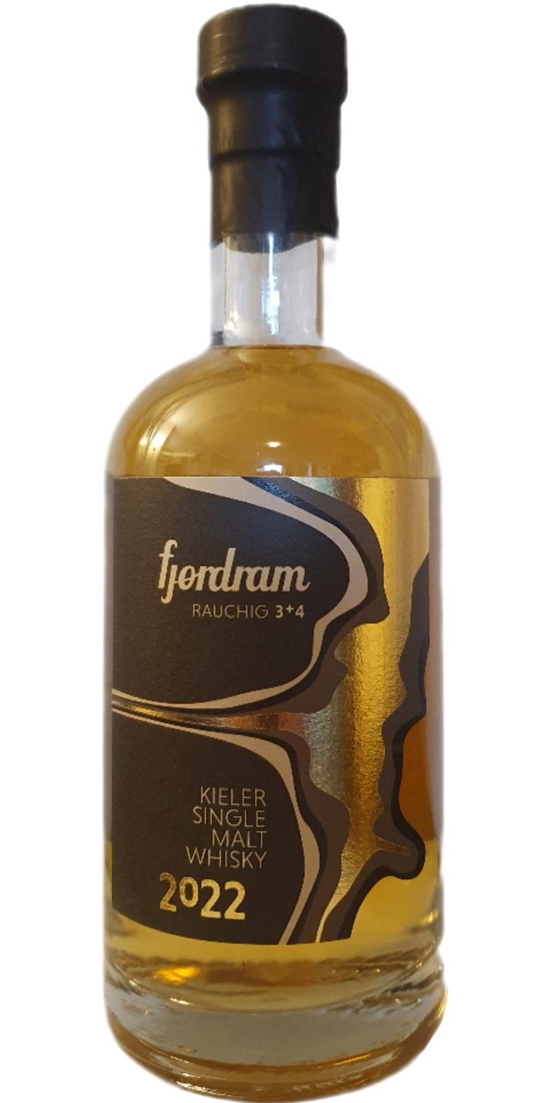 Fjørdram Rauchig 3+4  Kieler Single Malt Whisky