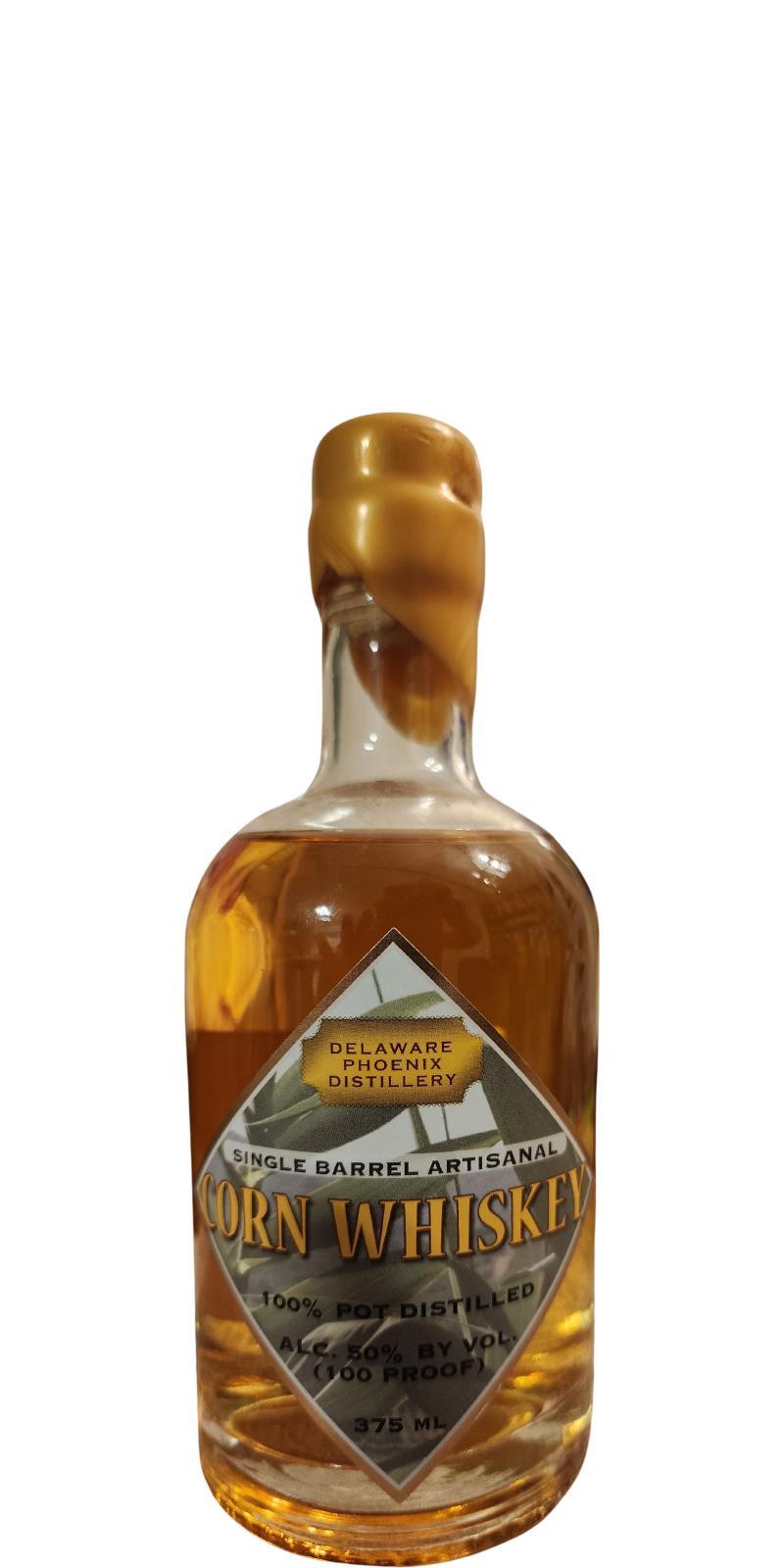 Delaware Phoenix Distillery Corn Whiskey  Artisanal Corn Whiskey