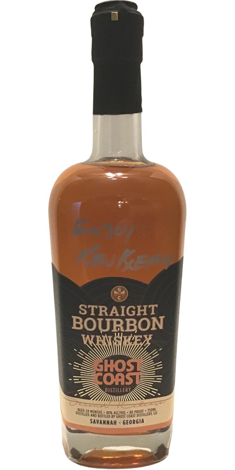 Ghost Coast Straight Bourbon Whiskey  Second Release