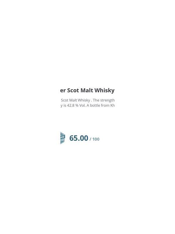 Peter Scot Malt Whisky