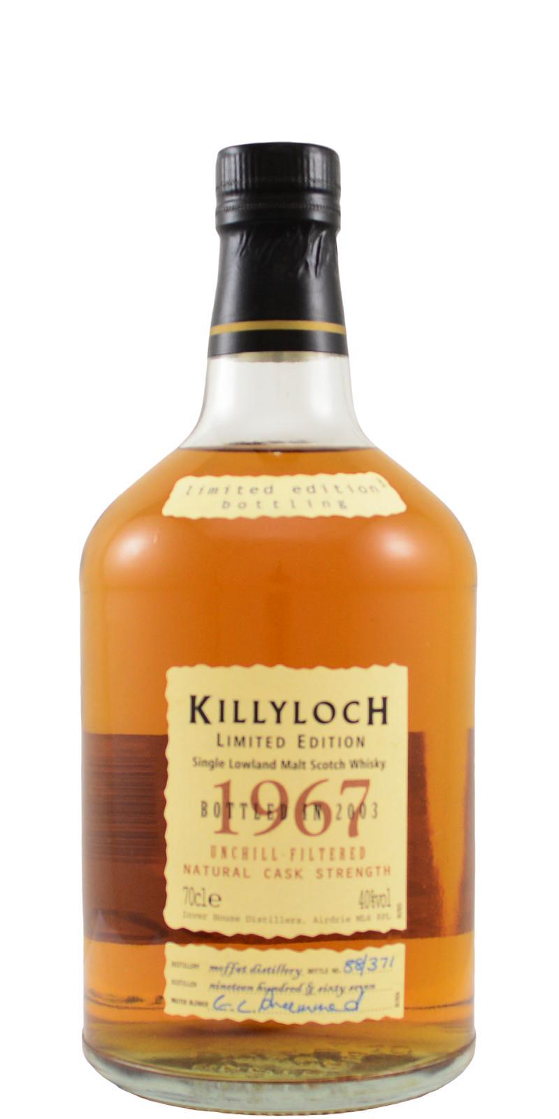 Killyloch 1967  Limited Edition