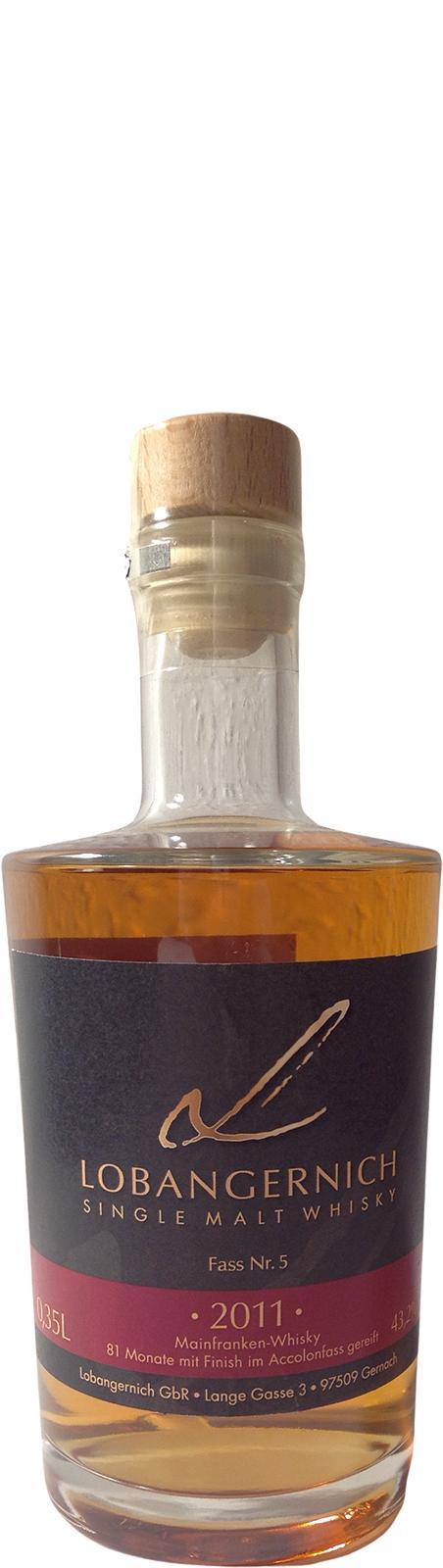 Lobangernich 2011  Single Cask Whisky