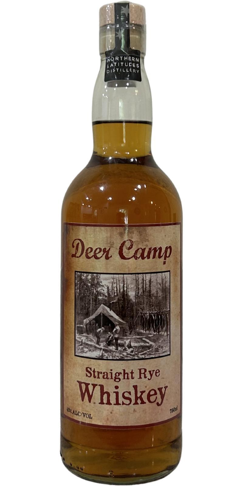 Deer Camp Straight Rye Whiskey