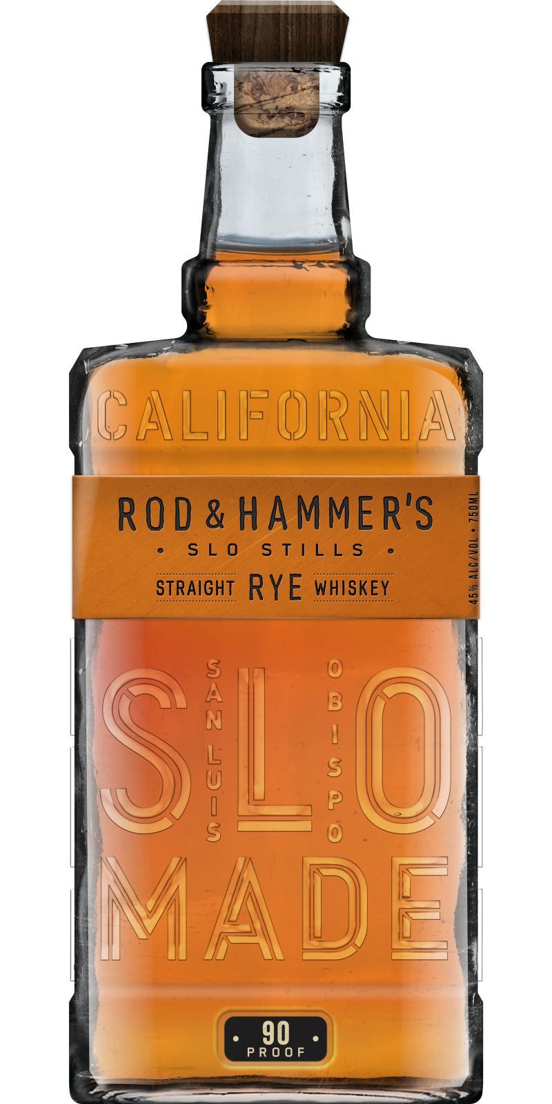 Rod & Hammer's Slo Still Straight Rye Whiskey  Slo Made