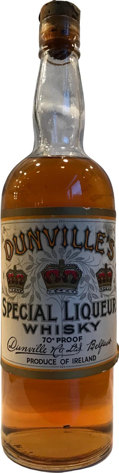 Dunville's Three Crown's  Special Liqueur Whisky