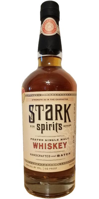 Stark Spirits Peated Single Malt Whiskey