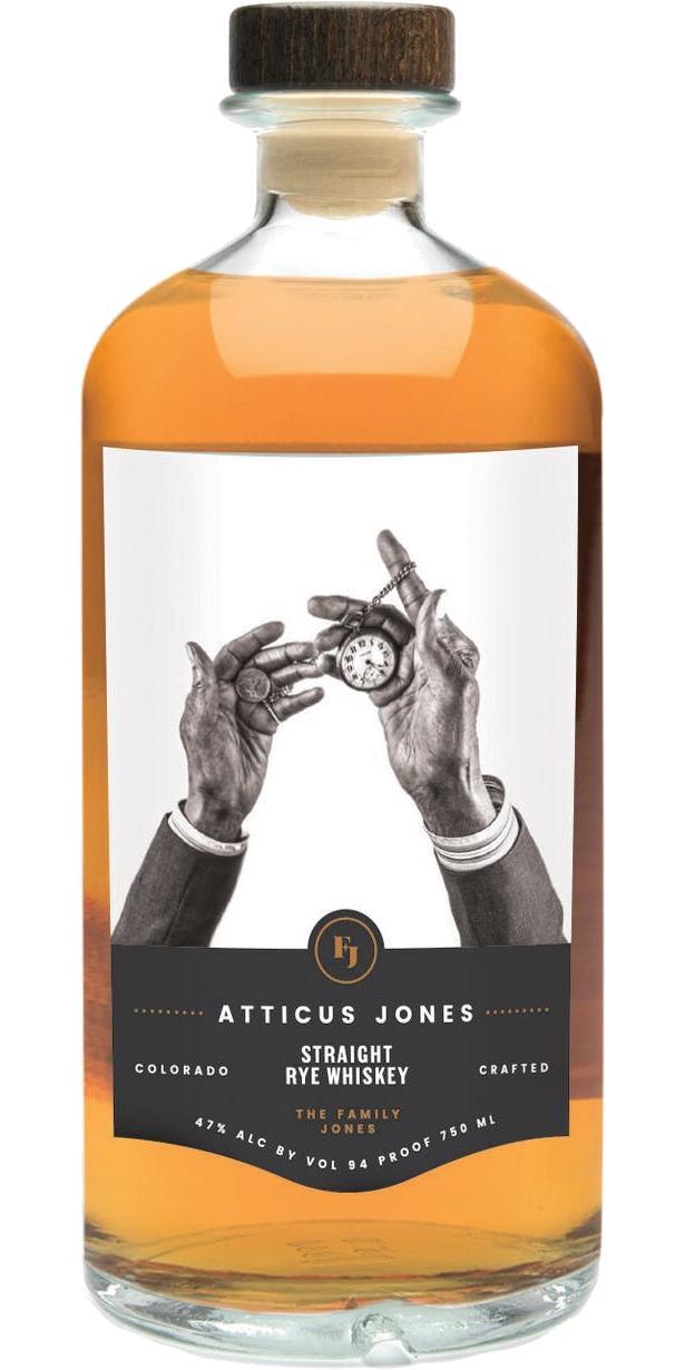 Atticus Jones Straight Rye Whiskey