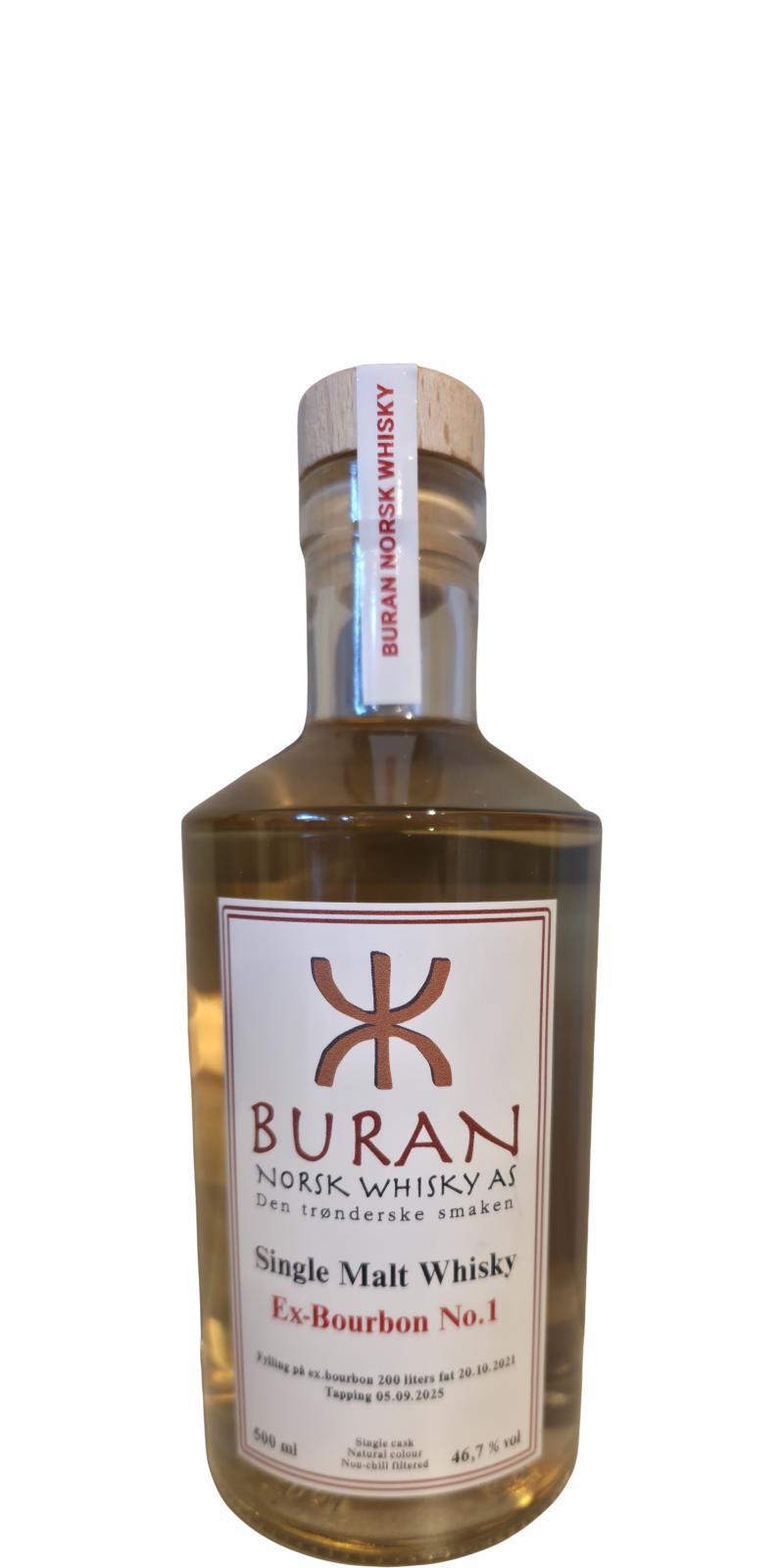 Buran 2021  Ex-Bourbon No. 1