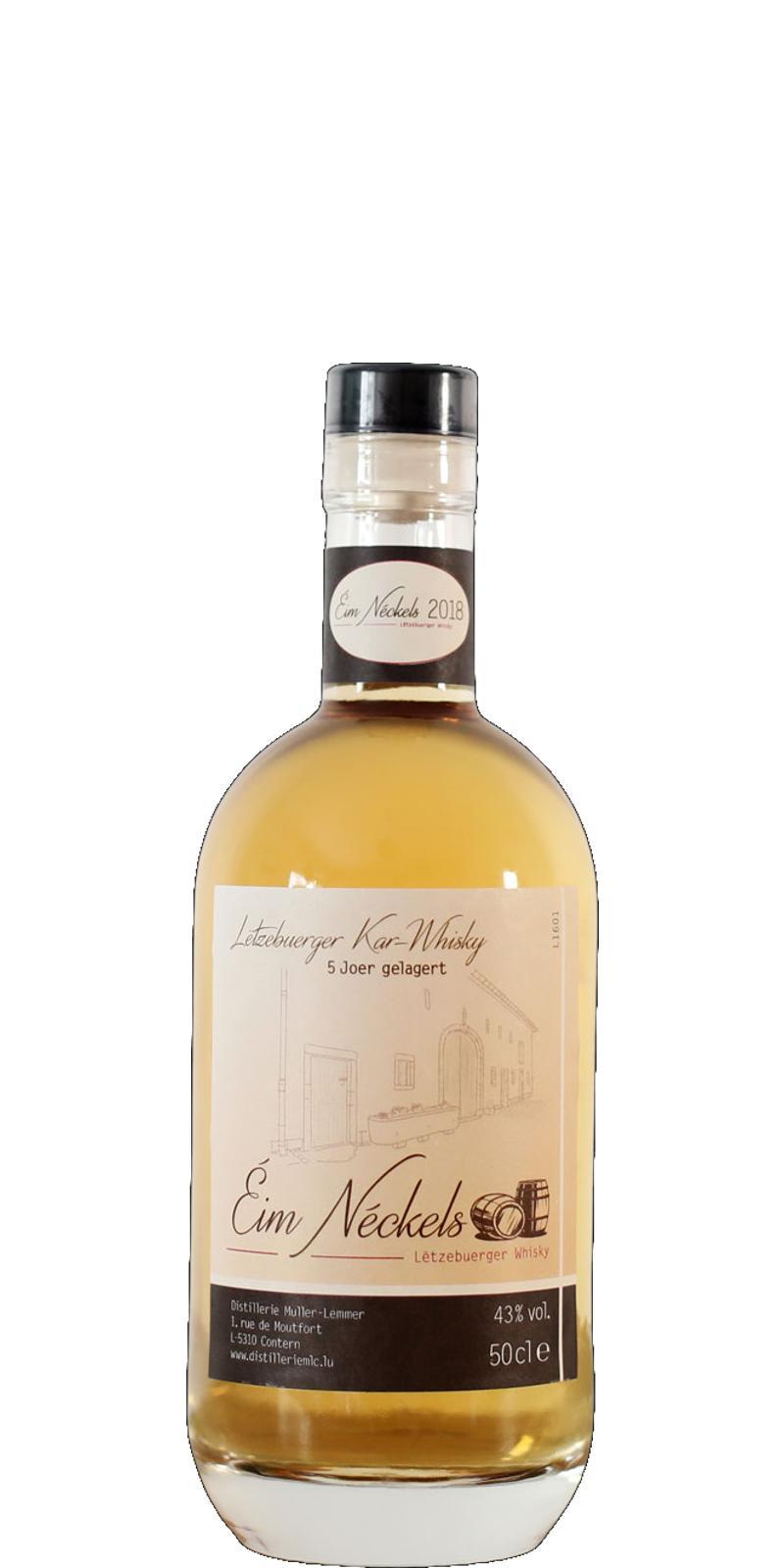 Éim Néckels 05-year-old  Letzeburger Kar-Whisky