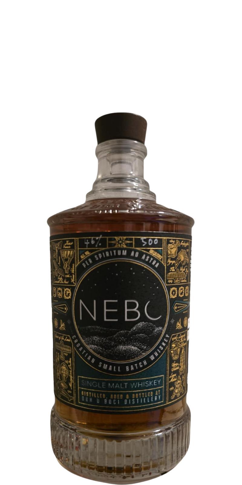 Nebo 2021  Croatian Small Batch Whiskey