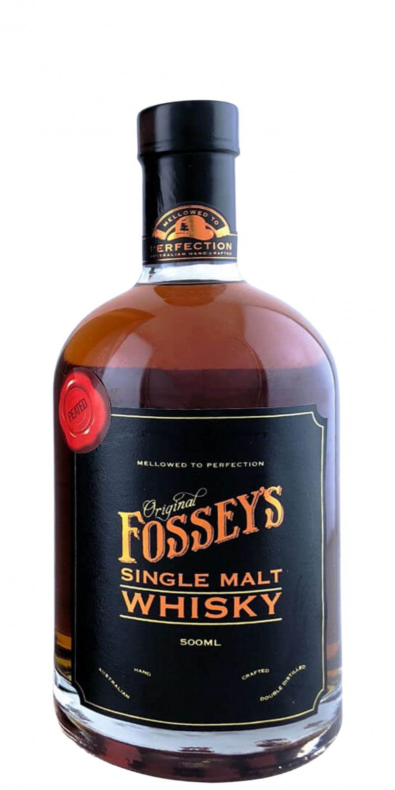 Fossey's 2016  Single Malt Peated Whisky