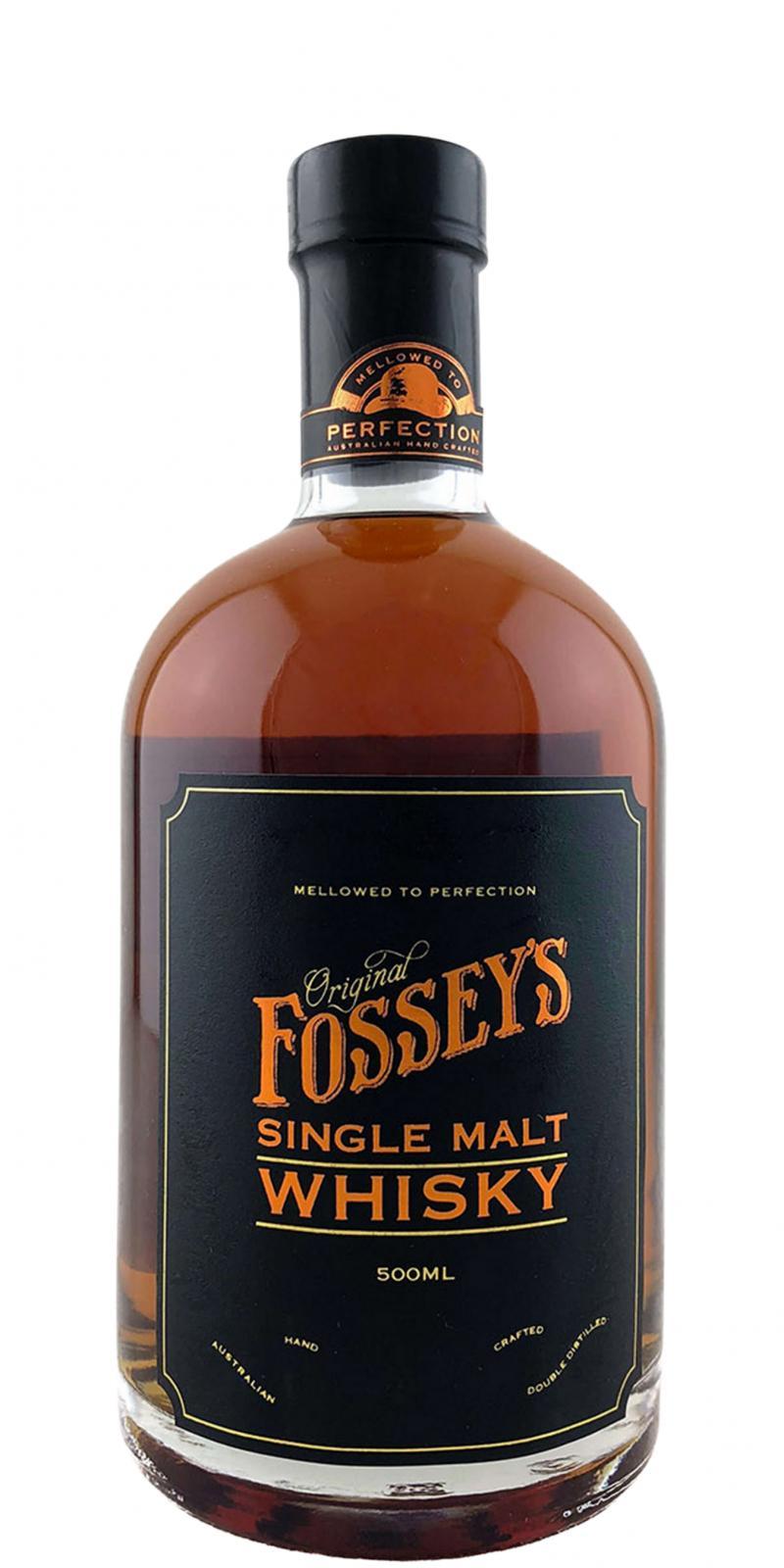 Fossey's 2016  Single Malt Peated Whisky