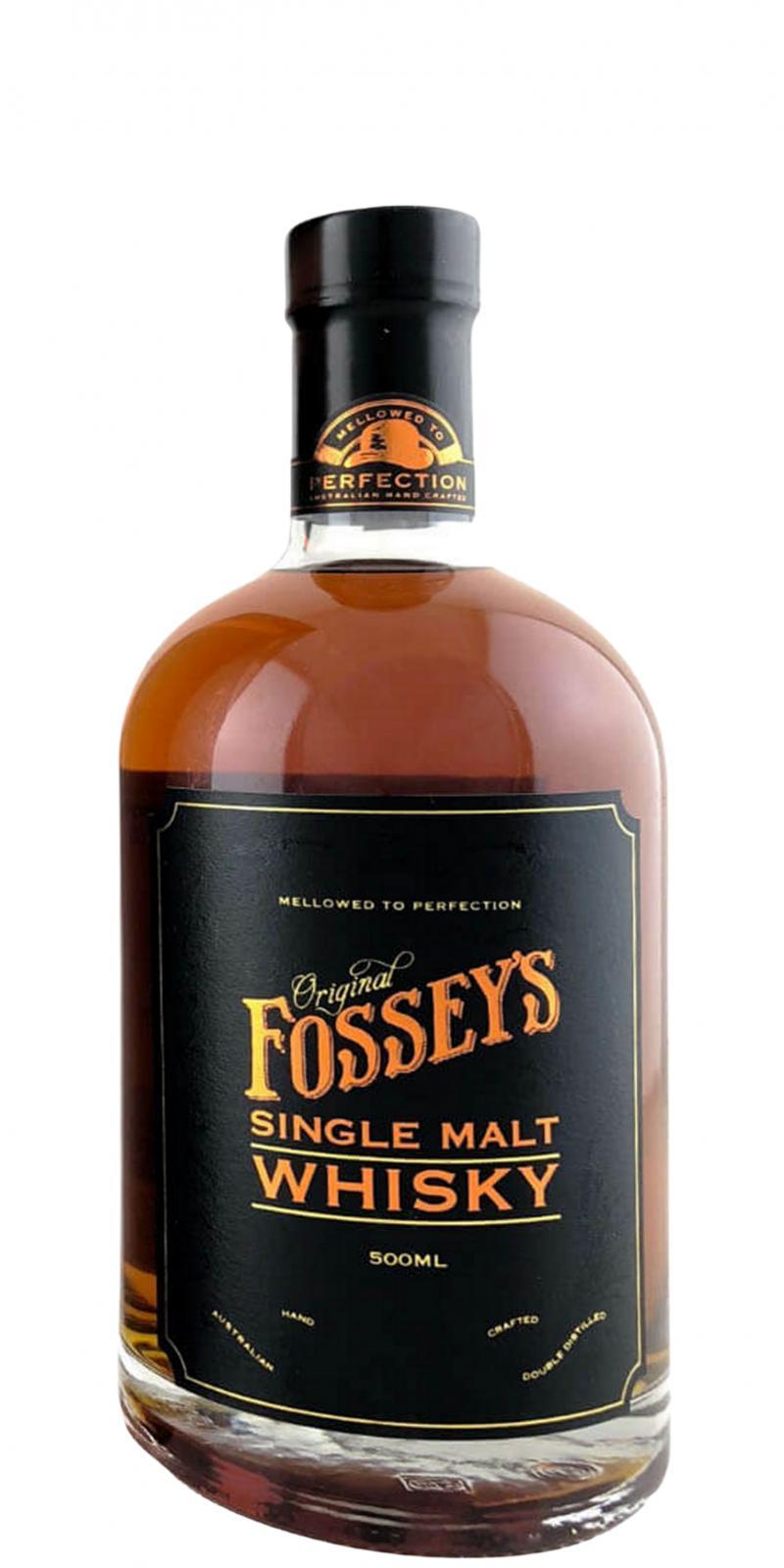 Fossey's 2016  Single Malt Peated Whisky