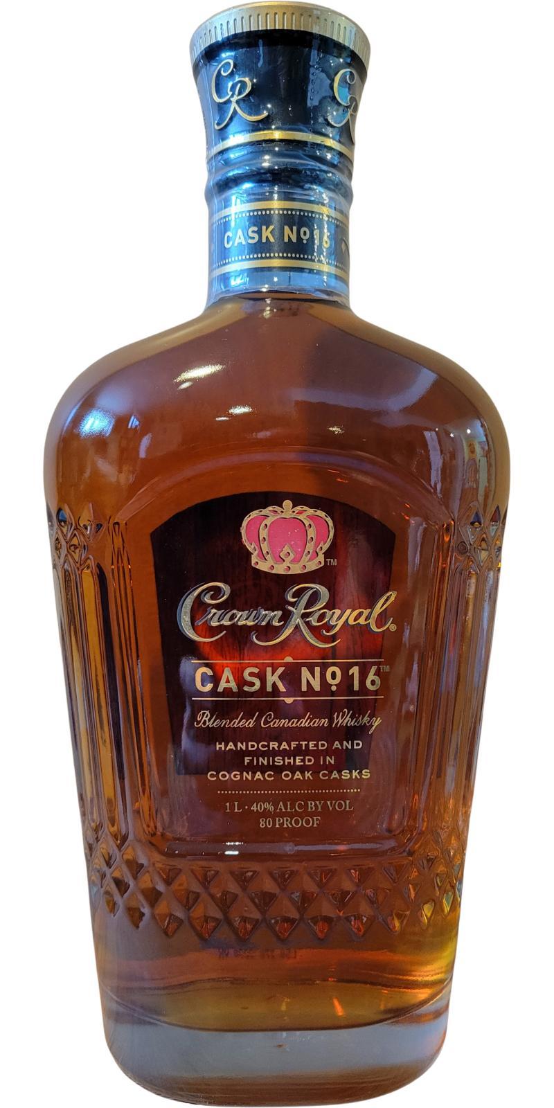 Crown Royal Blended Canadian Whisky  Cask 16