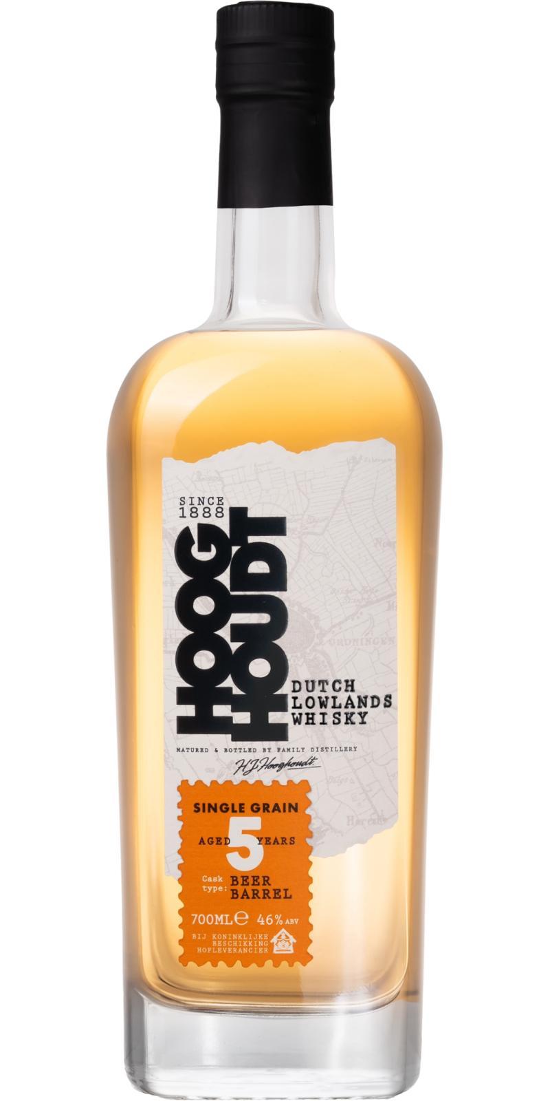Hooghoudt 05-year-old  dutch lowlands whisky
