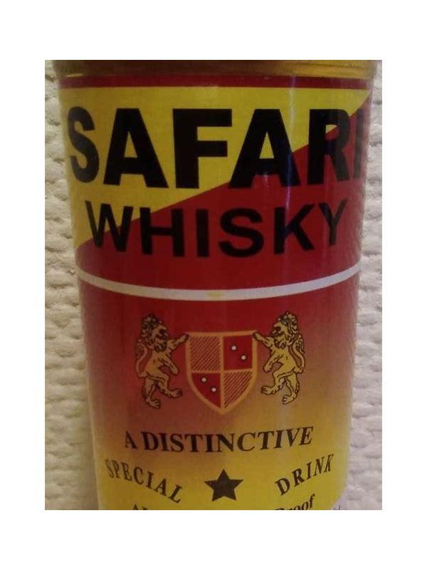 Safari Whisky A Distinctive Special Drink